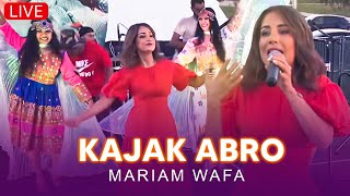 Mariam Wafa مریم وفا Kajak Abro live performance کجک ابرو اجرای زنده [upl. by Dorothy]