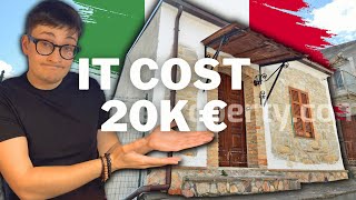 5 HABITABLE houses in Italy under 24 thousand euros dont require any type of work🇮🇹😱 [upl. by Salazar]