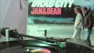 Jan amp Dean  Dead Mans Curve on vinyl record [upl. by Drawoh]