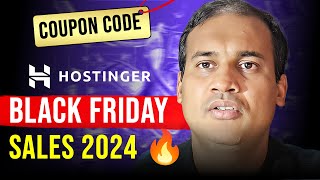 Hostinger Coupon Code  Hostinger Black Friday Sale 2024 🔥 81 OFF Hostinger Offer  Hostinger Deal [upl. by Anitnas]