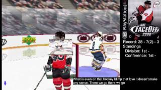 NHL FaceOff 2000  Season 01  Game 39 at New York Islanders [upl. by Valorie]