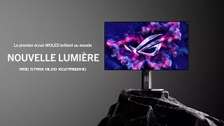 Moniteur ROG Strix OLED XG27AQDMG  Republic of Gamers [upl. by Eilerua173]