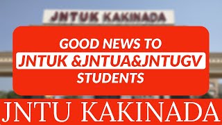 GOOD NEWS TO JNTUK amp JNTUGV amp JNTUA STUDENTSjntukupdates [upl. by Samled584]