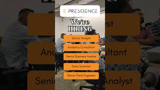 Hiring Senior Analyst at Prescience Decision Solutions  New Jobs hirings [upl. by Sievert379]