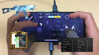 NEW😱Best 5Finger Sensitivity  Control  Settings🔥 Handcam Rog Phone6 PUBGMOBILE [upl. by Yrtua]