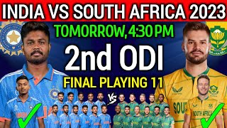 India vs South Africa 2nd ODI Playing 11  Ind vs Sa Playing 11  Ind vs Sa 2023 [upl. by Aizirk228]