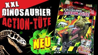 XXL Dinosaurier Action Tüte 124 mit 2 Extras  2 Magazine  Glow in the Dark Dino  was ist drin [upl. by Debera]