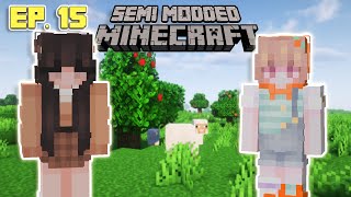 1201 Semi Modded Minecraft Building our Home Pt 1  Ep 15 [upl. by Calmas]