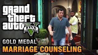 GTA 5  Mission 6  Marriage Counseling 100 Gold Medal Walkthrough [upl. by Molli]