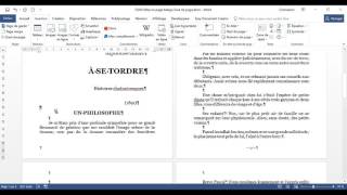 Word  2 Opérationnel  Cours Mise en Page Marge Saut de page [upl. by Ialohcin469]