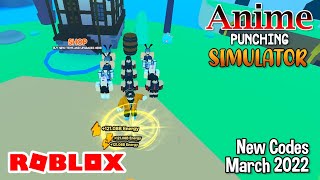 Roblox Anime Punching Simulator New Codes March 2022 [upl. by Anisamot]