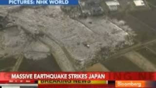 Powerful Quake Rocks Japan Triggers Deadly Tsunami [upl. by Aicilram]