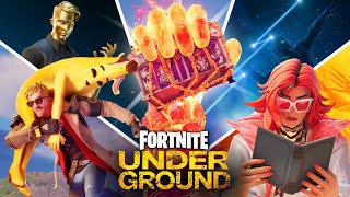 Fortnite Storyline Recap  SEASON 1 Underground  WATCH BEFORE ZEUS ARRIVES [upl. by Nagel]