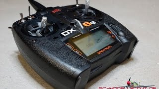 Video zum Testbericht der Spektrum DX6e von Horizzon Hobby [upl. by Klockau]