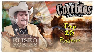 Elíseo Robles  Las Más Chingonas  Puros Corridos Viejitos  Top 20 Éxitos [upl. by Mechelle802]