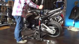 Suzuki B King 1300 Motorcycle Central Paddock Stand ConStands Power [upl. by Vincent]