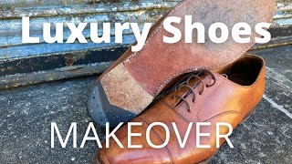 Refurbishing My FIRST Luxury Brand Shoes  My Crockett amp Jones Get a Makeover [upl. by Elroy]