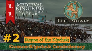 CumanKipchak confederacy campaign 2  Legendary  Attila total war  1212 AD mod [upl. by Sedecram]