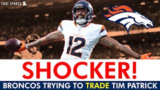 Denver Broncos TRADING Tim Patrick And Samaje Perine Or Releasing Them  Broncos News amp Rumors [upl. by Immot]