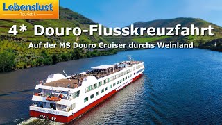 Mit Lebenslust auf dem Douro 4Flusskreuzfahrt durch Portugals Portweinland [upl. by Babbie454]