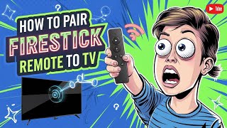 How to Pair Firestick Remote to TV  FIX firestick remote not pairing [upl. by Seka461]