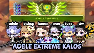 MapleStory GMS Kronos  Adele Extreme Kalos Clear [upl. by Matta]