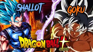 SHALLOT VS GOKU DRAGON BALL R  REVAMPEDROBLOX [upl. by Natrav603]