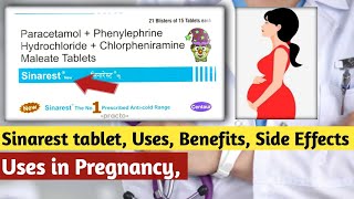 sinarest tablet uses in hindi  Uses in Pregnancy  Benefits side effects Dose [upl. by Whalen583]