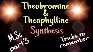 Purines derivativesTheobromineTheophylline SynthesisOrganic ChemistryMScKUK SyllabusTricks [upl. by Suzan]