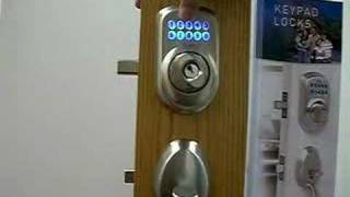 Keyless Locks  Schlage Digital Keypad Lock [upl. by Ayor170]