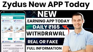 Zydus Earning App  Zydus Earning App Real Or Fake  New Earning App Today  Zydus App Review [upl. by Schechter54]