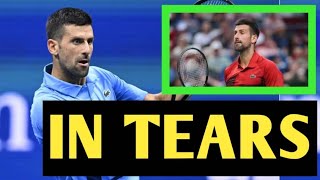 Novac Djokovic in TEARS As He Announces Official RETIREMENT After Pulling out of ATP Finals [upl. by Poul]