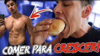 DIA COMPLETO DE DIETA FLEXÍVEL 🍔 3000 calorias por dia [upl. by Pasho]