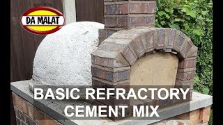 Basic Refractory Concrete Mix [upl. by Colis624]