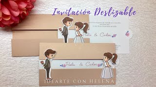 INVITACION DE BODA Deslizable [upl. by Madra659]