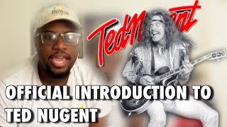 First Time Reaction  Ted Nugent  Stranglehold  Reaction [upl. by Wittenburg]