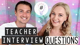 Teacher Interview Questions UK [upl. by Sergei]