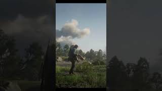 shorts Master Hunter Challenge 2 Location is Dewberry Creek rdr2 masterhunter [upl. by Yekcin]