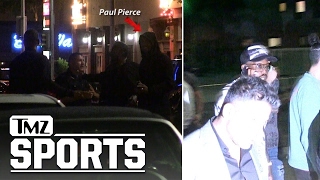 PAUL PIERCE amp VON MILLER LEAVE NIGHTCLUB During Murder Investigation  TMZ Sports [upl. by Arimahs]