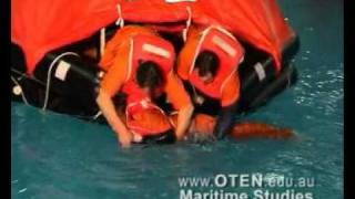 Survival  Boarding liferaft  DanishRoll [upl. by Fara]