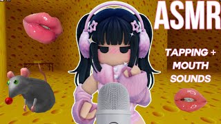 Roblox ASMR  cheese escape tingly mouth sounds amp tapping for sleep 🧀💤 tongue clicking [upl. by Penelopa]