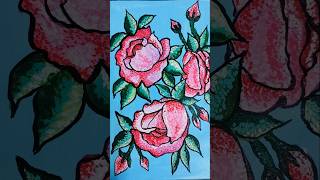 pointillismartpointillism flower 🌺🌹🌸artgraphicdesign art shortvideo youtubeshorts [upl. by Jocko]