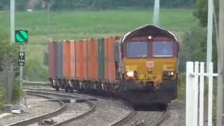 Trains at Goring and Streatley 280715 [upl. by Bratton]