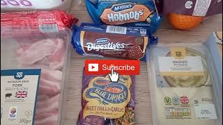 £25 ❤️ Coop  Family of 5 Grocery Shopping Haul 🇬🇧 With PricesUK [upl. by Aridni]