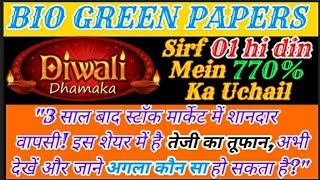 Bio green paper share latest news♥️ Indosolar share latest news♥️ best Multibagger stocks to buy now [upl. by Enomar273]