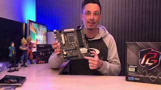 PLACA MÃE ASROCK B660m Phantom Gaming 4 [upl. by Ahsieken842]