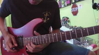 Tika Seketika  Medicine Guitar Solo Cover With Slow Motion By Korbiye [upl. by Leirbag]