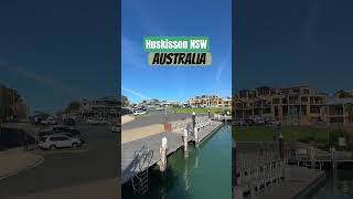 Huskisson Wharf NSW Australia dolphinwatching whalewatching wharf southcoast nsw [upl. by Malachy]