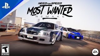 REMAKE NFS MOST WANTED 2024 [upl. by Randie]