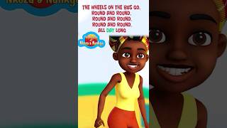 Wheels on the Bus in English  Sing Along with Maama Nankya  Kids Songs shorts wheelsonthebus [upl. by Reffotsirk845]